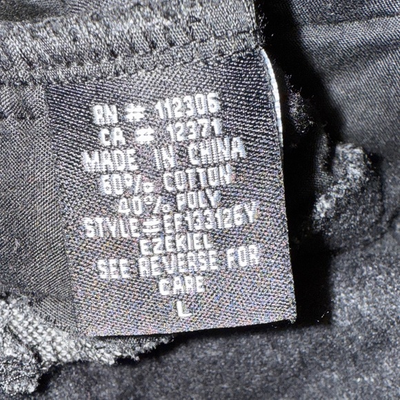 Ezekiel Men's Zip Hoodie Jacket in Gray and Black - Picture 5 of 5